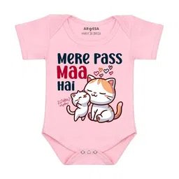 Arvesa Mere Pass Maa Hai Printed Bodusuit-image-85