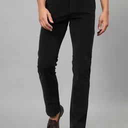 Cantabil Men Regular Fit Cotton Trousers-image-10