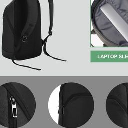 CARRIZ Unisex Backpack with Compression Straps image 4