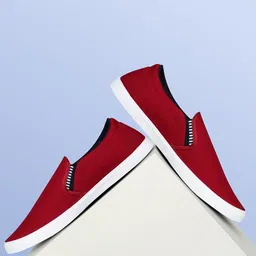 Spotwalk Men Striped Sneakers-image-66