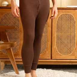 Lux Cottswool Cotton Ribbed Thermal Bottoms-image-47