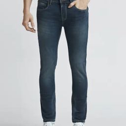 Pepe Jeans Blue Cotton Skinny Fit Jeans-image-122