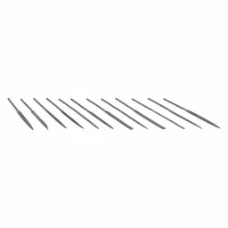 Westward Needle File Set 5-1/2 inch File Length without Tang, 10Z658 (Pack of 12)-7