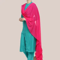 Dupatta Bazaar Rani Pink Dupatta image 3