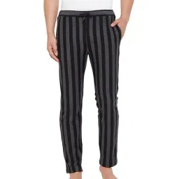 Hypernation Black & Grey Striped Pyjamas-image-38
