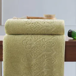 Maspar Green 550 GSM Cotton Bath Towel-image-30