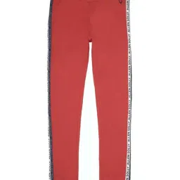 Allen Solly Kids Red Cotton Graphic Leggings-image-15