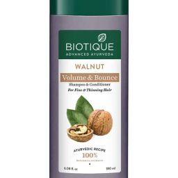 Biotique Walnut Volume & Bounce Shampoo With Conditioner - 180 ml-image-89