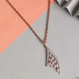 Clara 92.5 Sterling Silver Lily Pendant with Chain for Women-image-7