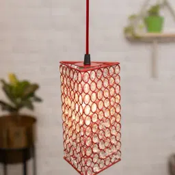 Homesake Red Crystal Pendant Ceiling Light-picture-41