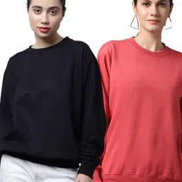 Vimal Jonney Navy & Pink Fleece Pullover - Pack of 2-picture-13
