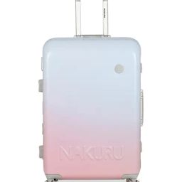 NAKURU Blue & Pink SUNSET SPINNER Large Hard Checked Luggage-image-19