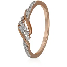 Malabar Gold and Diamonds 18k Rose Gold Diamond Ring-picture-4
