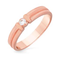 Malabar Gold and Diamonds 22k Rose Gold Diamond Casual Ring for Men-picture-14