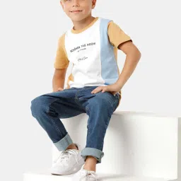Kate & Oscar Kids Multicolor Cotton Printed T-Shirt image 5