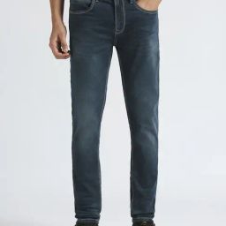 Pepe Jeans Blue Cotton Regular Fit Jeans-image-75