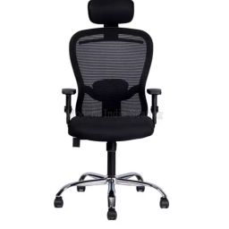Divano Modular Black Modern India Seating Office Chrome Series Chair MI255-image-13