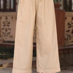 Dharan Scallop Beige Pants-image-33