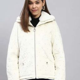 Monte Carlo White Regular Fit Embroidered Jacket-picture-24