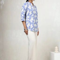 Soch Blue Printed Tunic image 5
