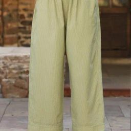 Dharan Scallop Green Pants-image-57