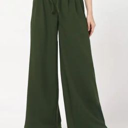 Bewakoof Green Regular Fit Pants-image-94