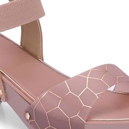 CLOG LONDON Textured Block Sandals image 5