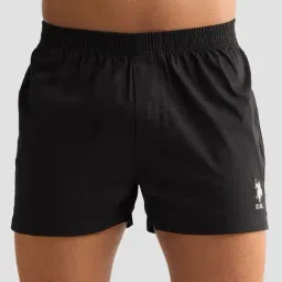 U.S. Polo Assn. Black Cotton Regular Fit Logo Boxers-picture-42
