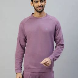 Slowave Purple Regular Fit Sweatshirt-picture-29