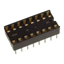 AMPHENOL COMMUNICATIONS SOLUTIONS DIP SOCKET, 20POS, 2.54MM, TH, DILB20P-223TLF (Pack of 10)-picture-38