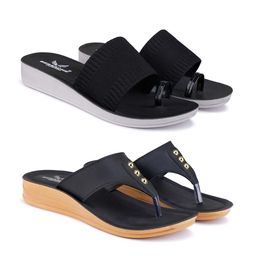 BERSACHE Women Open Toe Flats-picture-12