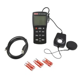 RS PRO Light Meter, 0.01 fc, 0.1 lx to 99990lx, ±0.02 (XY/800 lx % @ Standard Illuminant A Measured), ±3 (EV Model No 1464652-11