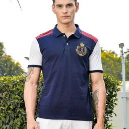 Thomas Scott Men Regular Fit Polo Collar Cricket T-shirt-image-83