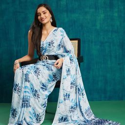 RACHNA Women Batik Ready to Wear Saree-image-3