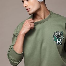 The Roadster Lifestyle Co. Relaxed Fit Printed Sweatshirt-picture-25