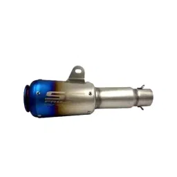 RA Accessories BIGSC Stainless Steel Bike Exhaust for Bajaj Discover 100T-picture-34