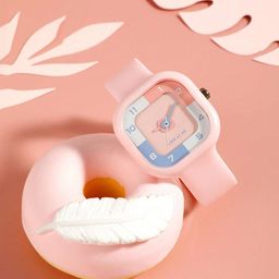Shocknshop Unisex Kids Dial & Straps Analogue Watch 329 Pink-13