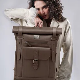 REDHORNS Unisex Leather Backpack with Anti-Theft-6