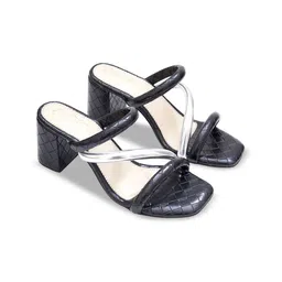 Sole House PU Block Sandals-16