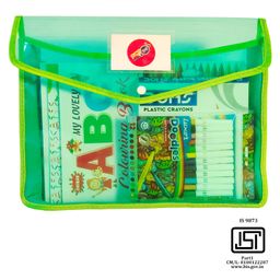 Planet of Toys - Coloring Set Books with Plastic Crayons and Sketch Pen - Senior-16