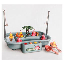Fiddlerz Water Circulating Fishing Game Board Play Set - Multicolour-14