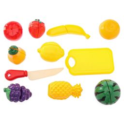 Little Fingers Fruits Cutting Pretend Toy Multicolor - 20 Pieces-19