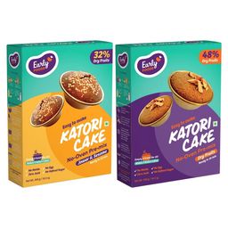 Early Foods Dry Fruits & Jowar Sesame Katori Cake Mix Pack of 2, 300g Each-image-3