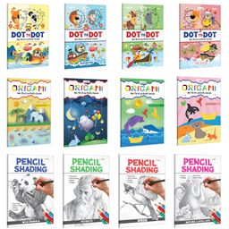 Beginner's Activity Workbook: Early Learning Fun, Toddler Activity Book, Dot to Dot for Kids, Shading and Drawing Fun | 12-Pack Educational Activity Books-image-18