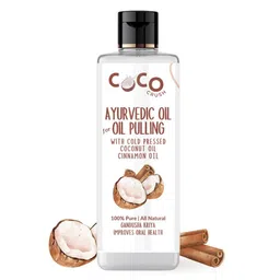 Coco Crush Ayurvedic Coconut Oil For Oil Pulling Infused with Cinnamon Oil-100ml-image-16