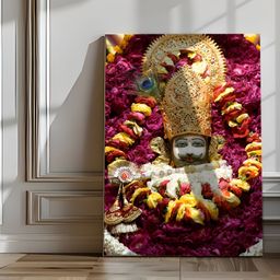 Eurotex Pink & White Canvas Religious Wall Paintings-image-93