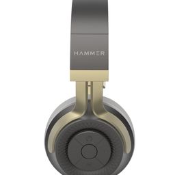 Hammer Bash 2.Wireless Bluetooth Headphone with Deep Bass- Grey image 2
