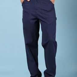 V-Mart Men Mid-Rise Cotton Cargos Trousers-image-93