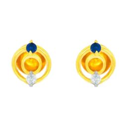 Bhima Jewels 22k (916) Yellow Gold Earrings for Women-picture-41