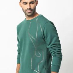 Rare Rabbit Green Cotton Graphic Regular Fit Sweatshirt-picture-41